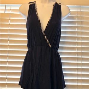 3/$12 Universal Thread Navy Blue Tunic Top